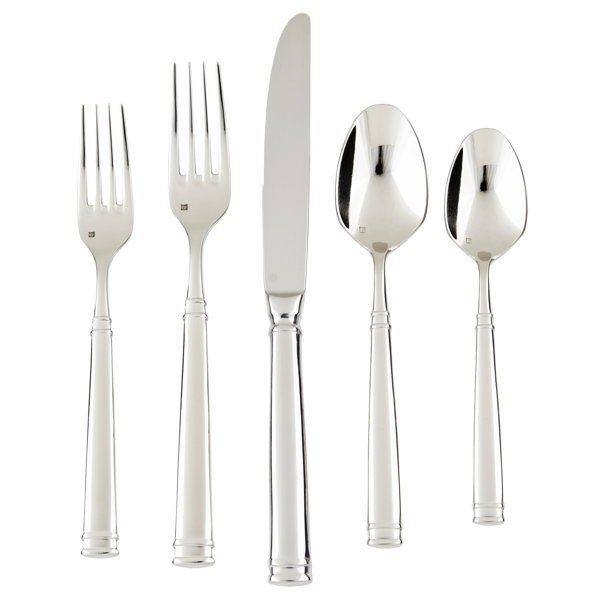 Fortessa Bistro Stainless Steel Flatware Set & Reviews Wayfair
